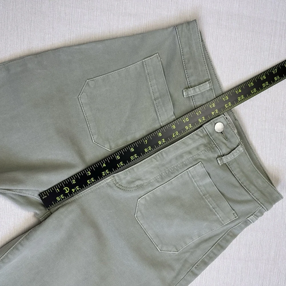 Rollas Sailor High Rise Wide Leg Jeans Women 27 Green Gray Australia Going Out